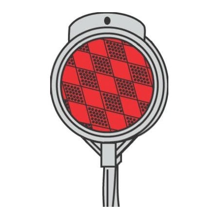 Hillman 36 RED Driveway Marker 840070